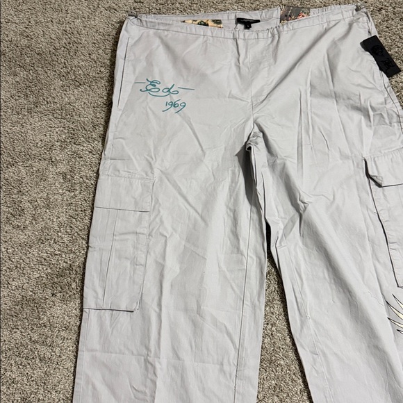 Ed Hardy Cargo Parachute Pants NO OFFERS - Picture 5 of 14
